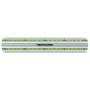 ARDA 30 cm 300 mm Alluminio, Verde (18430A)