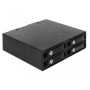 DeLOCK 47233 pannello drive bay Nero (47233)
