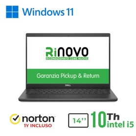 RINOVO NB DELL Latitude 5410 i5-10XXU DDR4 8GB SSD 256GB HDMI 14" W11P CLOUD 20GB Grade A 1Y Warrant (RN42522313)