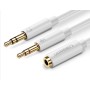 Ugreen 20897 cavo audio 0,2 m 2 x 3.5mm 3.5mm Bianco (20897)