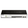 D-Link DGS-1210-10 switch di rete Gestito L2 Gigabit Ethernet (10/100/1000) 1U Nero, Grigio (DGS-1210-10)