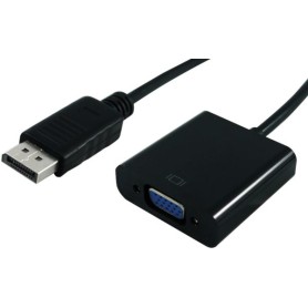 ITB ROS3201 cavo e adattatore video 0,15 m DisplayPort VGA (D-Sub) Nero (ROS3201)