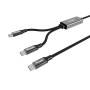 Equip 128895 cavo USB USB 2.0 1,5 m USB C 2 x USB C Nero (351030)