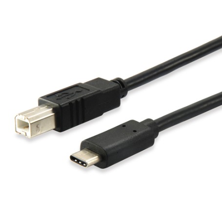 Equip 12888207 cavo USB 1 m USB 2.0 USB B USB C Nero (12888207)