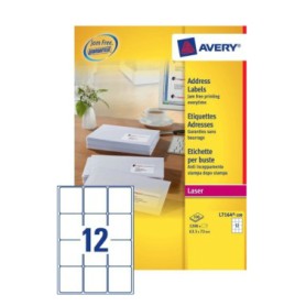 Avery L7164-100 etichetta per corrispondenza Bianco Etichetta autoadesiva (L7164-100)