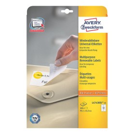 Avery Etichette rimovibili - 99,1 x 42,3 mm (L4743REV-25)