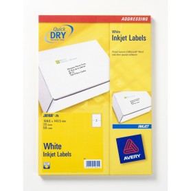 Avery J8168-25 etichetta per corrispondenza Bianco (J8168-25)