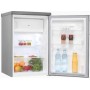 Frigorifero Exquisit KS16-4-HE-040C con scomparto congelatore, larghezza 55 cm, 109 L, inox
