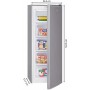 Congelatore Bomann GS 7340, 168 l, 4 cassetti, finitura effetto acciaio inox (773409)