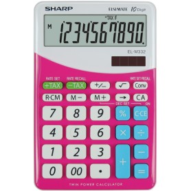 Sharp EL-M332 calcolatrice Desktop Calcolatrice finanziaria Rosa (SH-ELM332BPK)