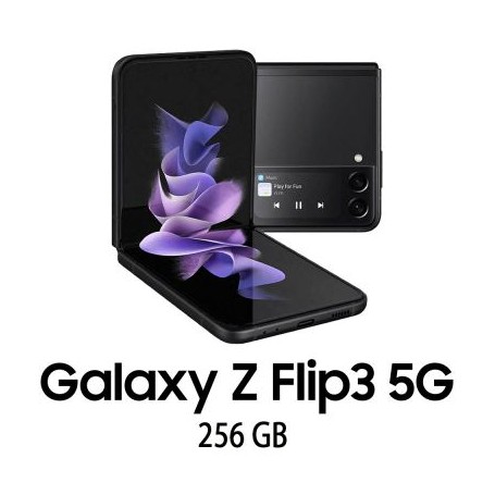 SAMSUNG GALAXY Z FLIP 3 5G 256GB PHANTOM BLACK/2Y (009541PCR-EU)