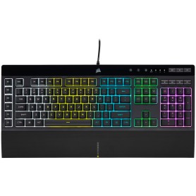 Corsair K55 RGB PRO tastiera USB QWERTZ Tedesco Nero (CH-9226765-DE)