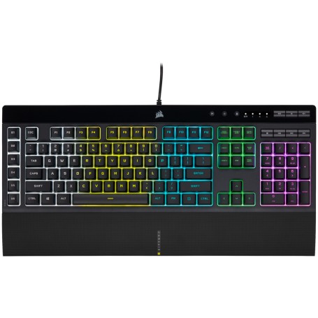 Corsair K55 RGB PRO tastiera USB QWERTZ Tedesco Nero (CH-9226765-DE)