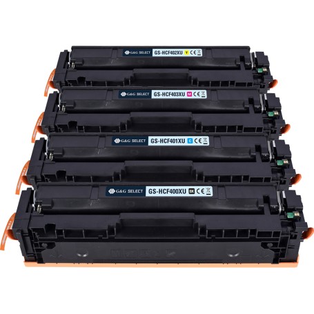 G&G GS-H201X-4P cartuccia toner 4 pz Compatibile Magenta, Ciano, Giallo, Nero