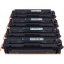 G&G GS-H201X-4P cartuccia toner 4 pz Compatibile Magenta, Ciano, Giallo, Nero