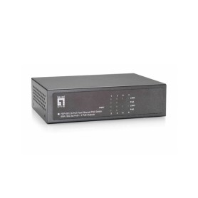 LevelOne FEP-0812 switch di rete Fast Ethernet (10/100) Supporto Power over Ethernet (PoE) Nero (FEP-0812)