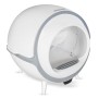 Daewoo D-HIPC101 lettiera per cani e gatti Gatto Lettiera autopulente Grigio, Bianco (D-HIPC1014T-W)