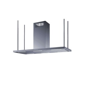 CAPPA ELEA CENTRALE cm146x60 camino centrale - Inox - 800 m3/h