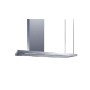 CAPPA ELEA ISOLA cm 176x60 camino sinistra - Inox - 900 m3/h