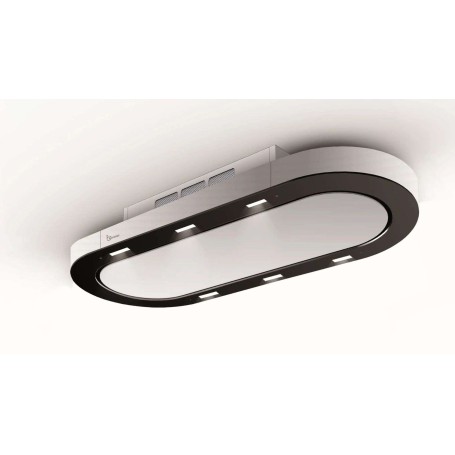 CAPPA UNIKA FREE cm 120X50 - Bianca e Nera - 900 m3/h