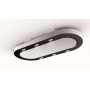 CAPPA UNIKA FREE cm 120X50 - Bianca e Nera - 900 m3/h