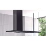 CAPPA ELEA ISOLA cm146x60 camino Sinistra - Nera - 800 m3/h