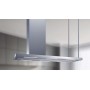 CAPPA ELEA ISOLA cm 116x60 camino sinistro -  Inox - 800 m3/h