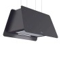 CAPPA LADY cm 70X35 - Nera - 800 m3/h