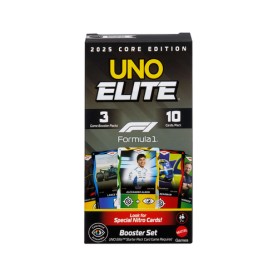 Games UNO Elite Formula 1 2025 Core Edition Espansione del gioco di carte Sostituzione (JLV43)