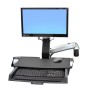 Ergotron StyleView Sit-Stand Combo Arm with Worksurface 61 cm (24") (45-260-026)