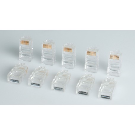 ROLINE Cat.5e Modular Plug, 8p8c, unshielded, for Stranded Wire 10 pcs. (12.01.1087)