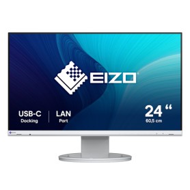 EIZO FlexScan EV2490-WT Monitor PC 60,5 cm (23.8") 1920 x 1080 Pixel Full HD LED Bianco (EV2490-WT)