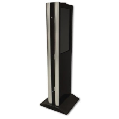 Smart Media KIO-55AT-B visualizzatore di messaggi Totem bifacciale 139,7 cm (55") LED Full HD Nero, Argento Touch s (KIO-55AT-B)