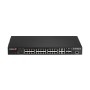 Edimax GS-5424PLC V2 switch di rete Gestito Gigabit Ethernet (10/100/1000) Supporto Power over Ethernet (PoE) 1U Nero
