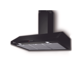 CAPPA RETTA cm 90  Nera - 700 m3/h