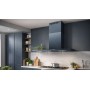 CAPPA ELEA PARETE cm120x60 camino Destro  Nera - 800 m3/h