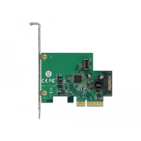 DeLOCK 89029 scheda di interfaccia e adattatore Interno SATA, USB 3.2 Gen 2 (3.1 Gen 2) (89029)