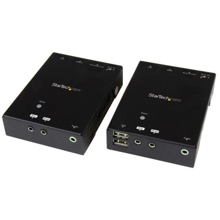 StarTech.com Extender HDMI HDBaseT via Cat 5 fino a 90m con hub USB a 4 porte - Ultra HD 4K (ST121HDBTU)