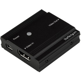 StarTech.com Amplificatore di Segnale HDMI - Ripetitore di segnale HDMI - 4K a 60Hz - fino a 9 Metri con Cavo standa (HDBOOST4K)