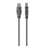 Belkin USB 2.0 A - USB 2.0 B, 1.8m cavo USB 1,8 m USB A USB B Grigio (F3U154BT1.8M)