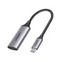 Ugreen 70444 cavo e adattatore video HDMI tipo A (Standard) USB tipo-C Alluminio, Nero (70444)