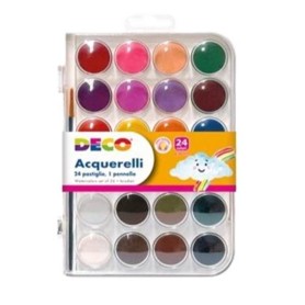 ACQUERELLI 24 PASTIGLIE 30MM (11745)