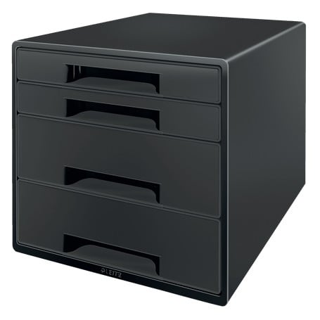 Leitz CUBE scatola per la conservazione di documenti Polistirolo Nero (53720095)