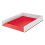 Leitz WOW scatola per la conservazione di documenti Polistirene (PS) Rosso, Bianco (53611026)