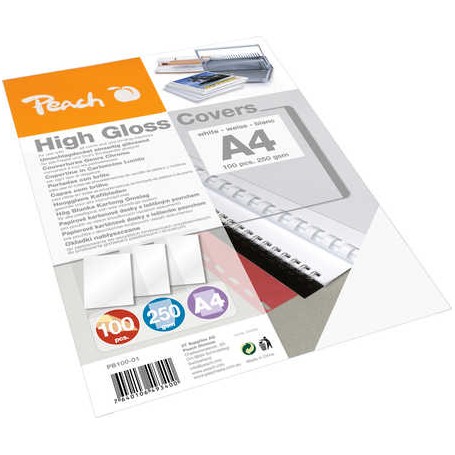 Peach Bürogeräte A4 Bianco 100 pz (PB100-01)