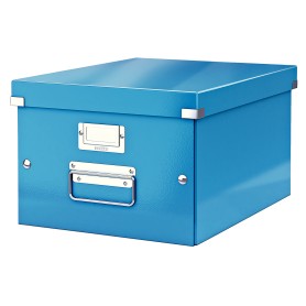 Leitz Click & Store scatola per la conservazione di documenti MDF, Polipropilene (PP) Blu (60440036)