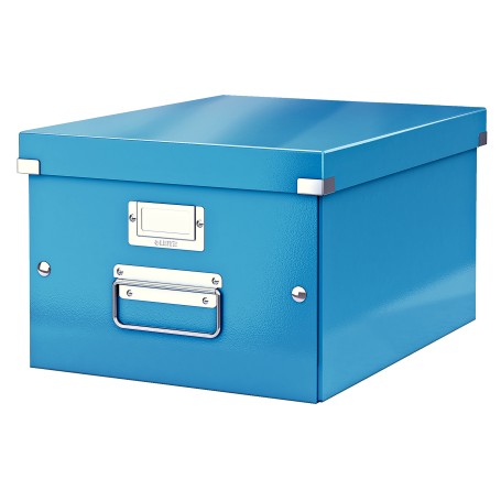 Leitz Click & Store scatola per la conservazione di documenti MDF, Polipropilene (PP) Blu (60440036)