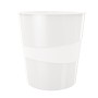 Leitz WOW Waste Bin Polistirolo Bianco (52781001)