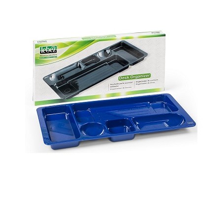 Lebez 3712BL organizzatore per cassetto di scrivania Plastica Blu (3712BL)