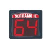 DISPLAY  ELIMINACODE NERO-ROSSO (Y610DISPLAY)